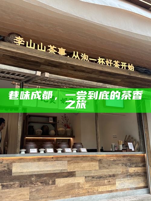 巷味成都,一尝到底的茶香之旅