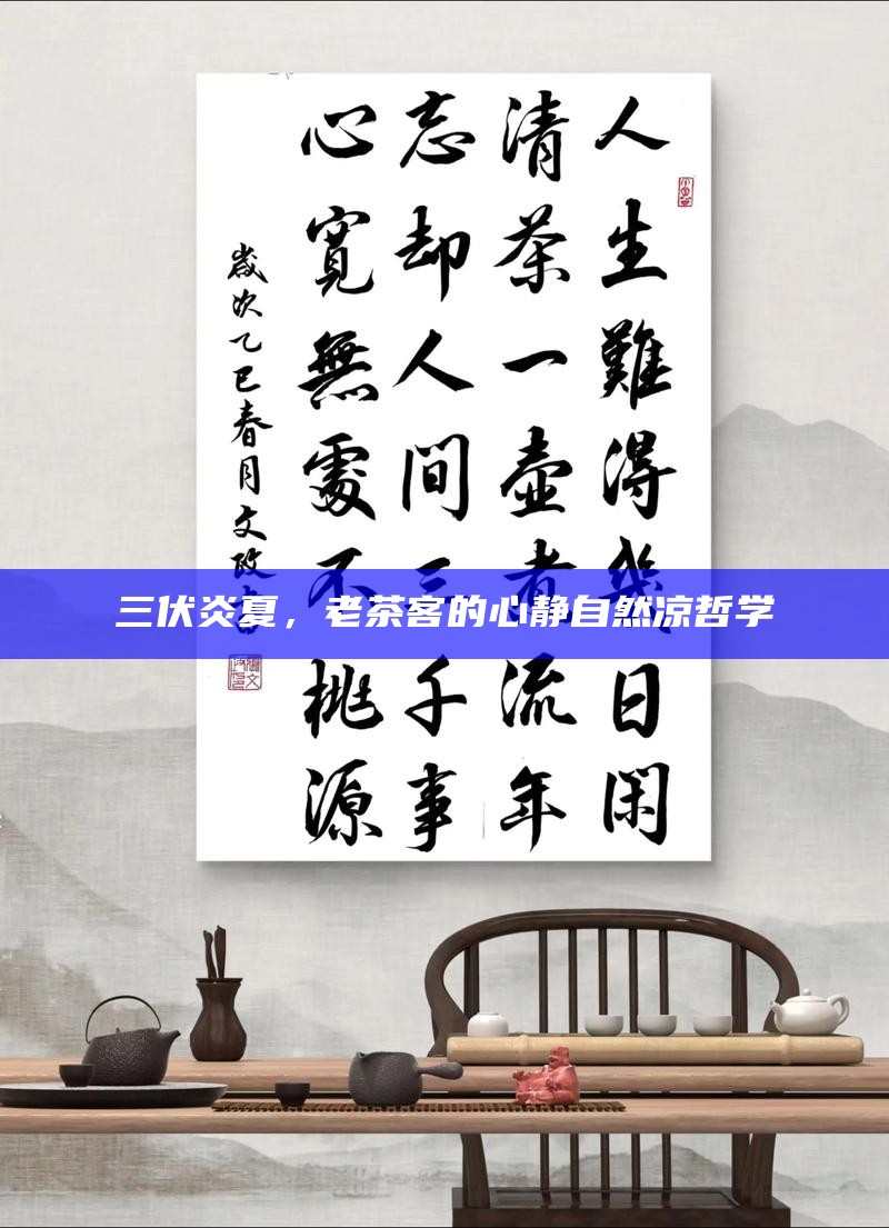 三伏炎夏，老茶客的心静自然凉哲学